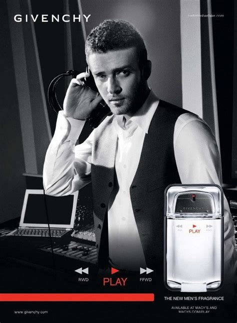 justin timberlake perfume play givenchy|Givenchy play eau de toilette.